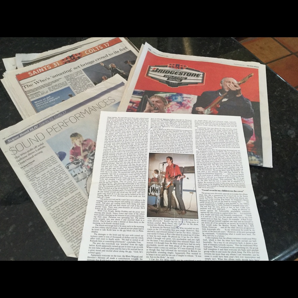 Miscellaneous “WHO” Newspaper Clippings